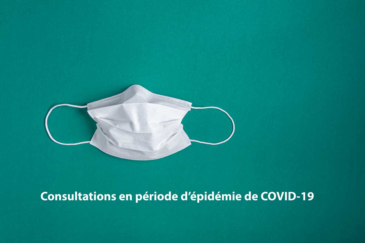 consultations pendant l'épidémie de COVID-19