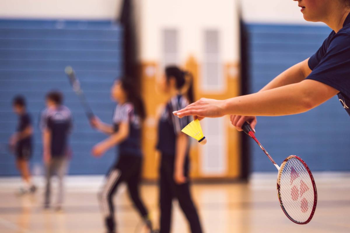 blessures au badminton